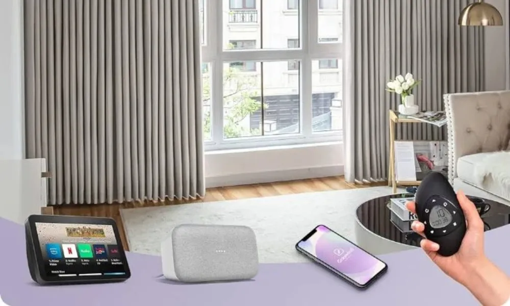 high quality motorized curtains